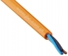 STL 006 przewód PVC pomarańczowy, 3x0,34 mm2, średnica zew. 5mm, kolory żył (brązowy, niebieski, czarny), UL, STL006